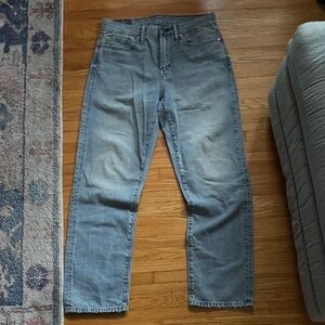 American Eagle Outfitters Light Blue Straight Jeans